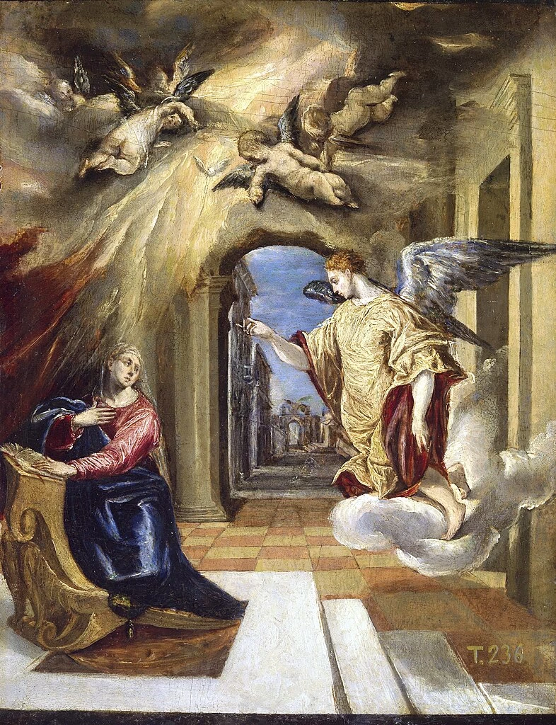 Annunciazione - 1570, Museo del Prado, Madrid